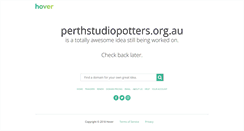 Desktop Screenshot of perthstudiopotters.org.au